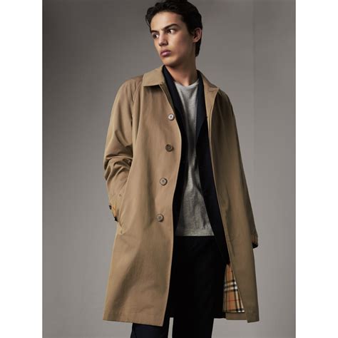 burberry camden car coat men's